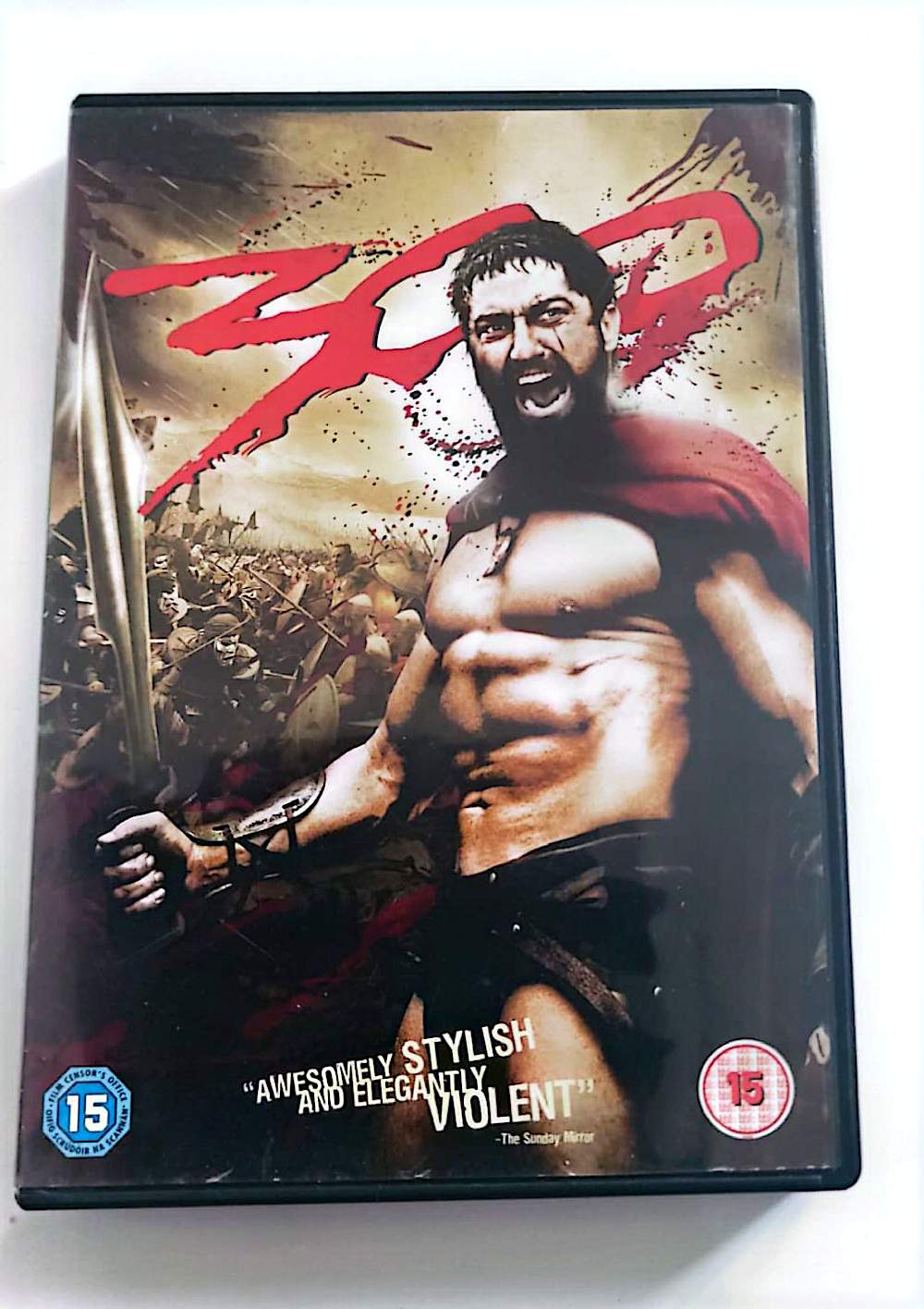 300 – DVD | Gerard Butler | Zack Snyder | Warner Home Video | Action Guerre | VO | Occasion Bon État
