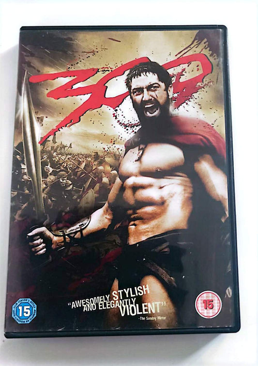300 – DVD | Gerard Butler | Zack Snyder | Warner Home Video | Action Guerre | VO | Occasion Bon État