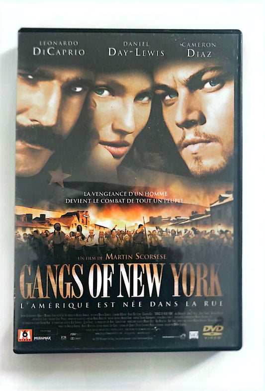 Gangs of New York – DVD | Leonardo DiCaprio, Daniel Day-Lewis | Martin Scorsese | Miramax | VF | Occasion Bon État