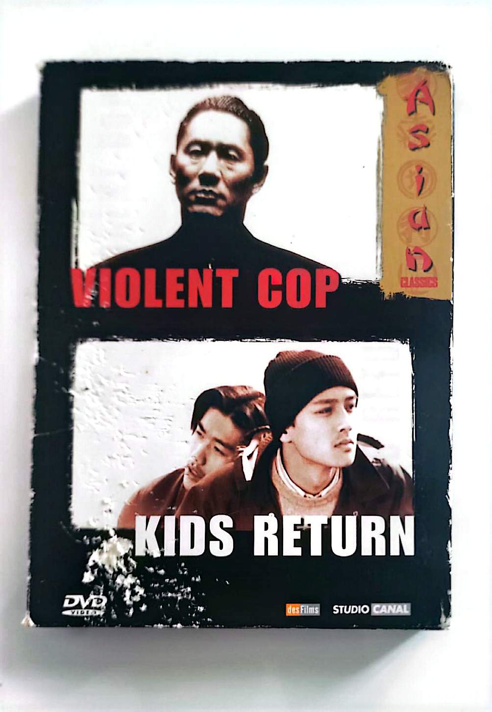 Violent Cop + Kids Return – Coffret Collector 2 DVD | Takeshi Kitano | StudioCanal | Cinéma Japonais | Occasion Bon État