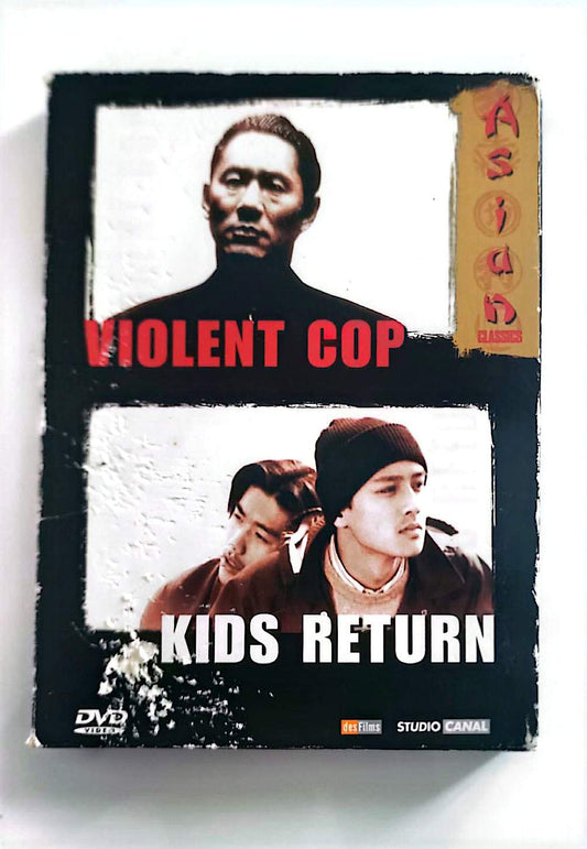 Violent Cop + Kids Return – Coffret Collector 2 DVD | Takeshi Kitano | StudioCanal | Cinéma Japonais | Occasion Bon État