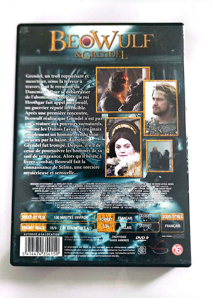 Beowulf & Grendel – DVD | Gerard Butler, Stellan Skarsgård | Sturla Gunnarsson | Fantasy Action | French Version | Used - Good Condition