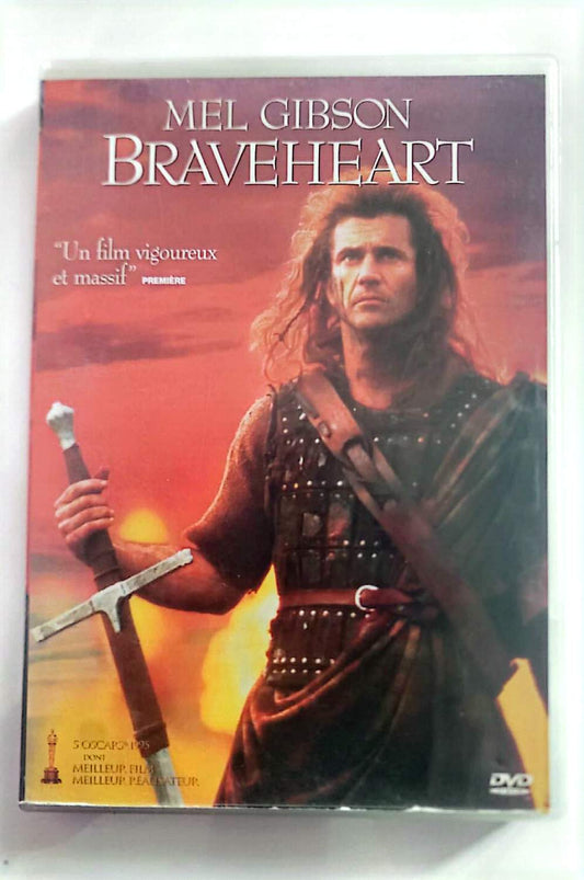 Braveheart – DVD | Mel Gibson (Réalisateur & Acteur) | 5 Oscars | Paramount | VF | Occasion Bon État