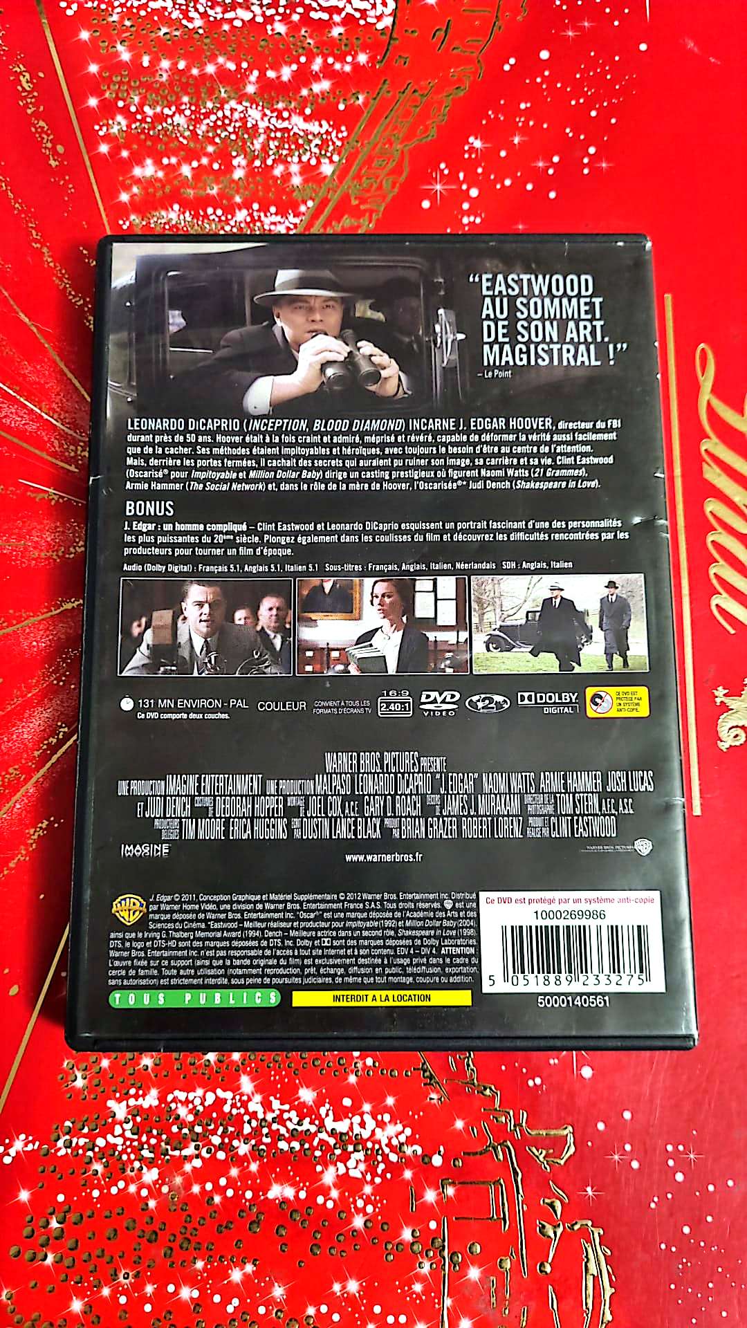 DVD : j.edgar film