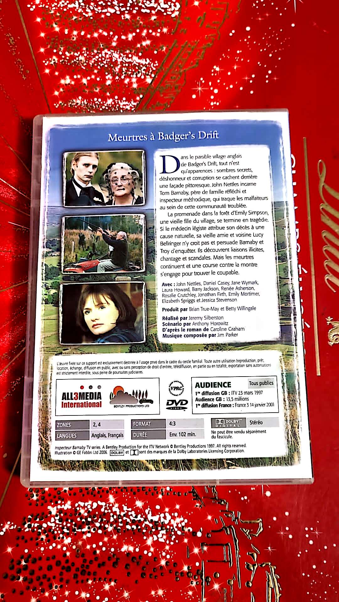 dvd inspecteur barnaby meurtre a badger's drift