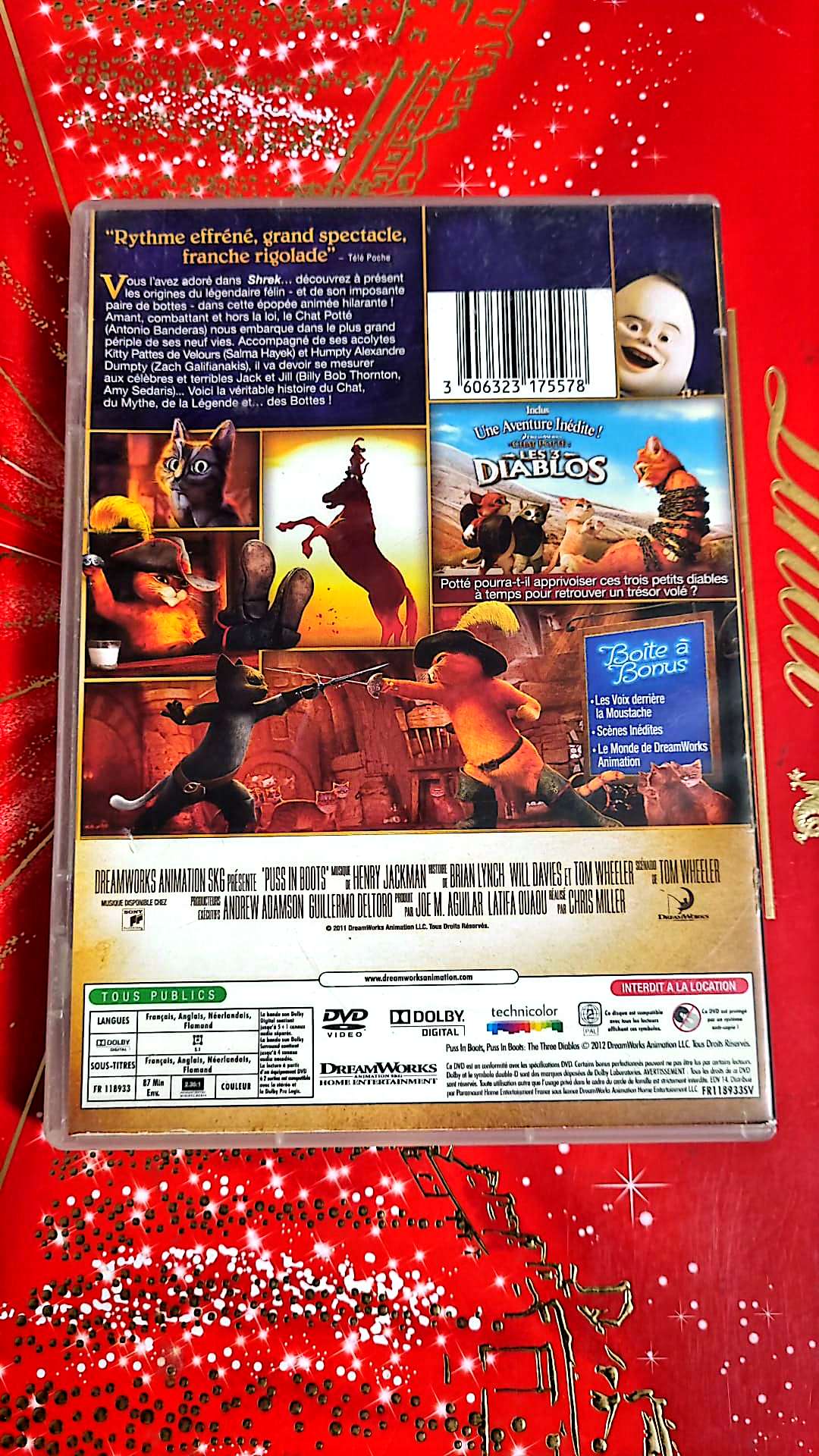 DVD : le chat potté en