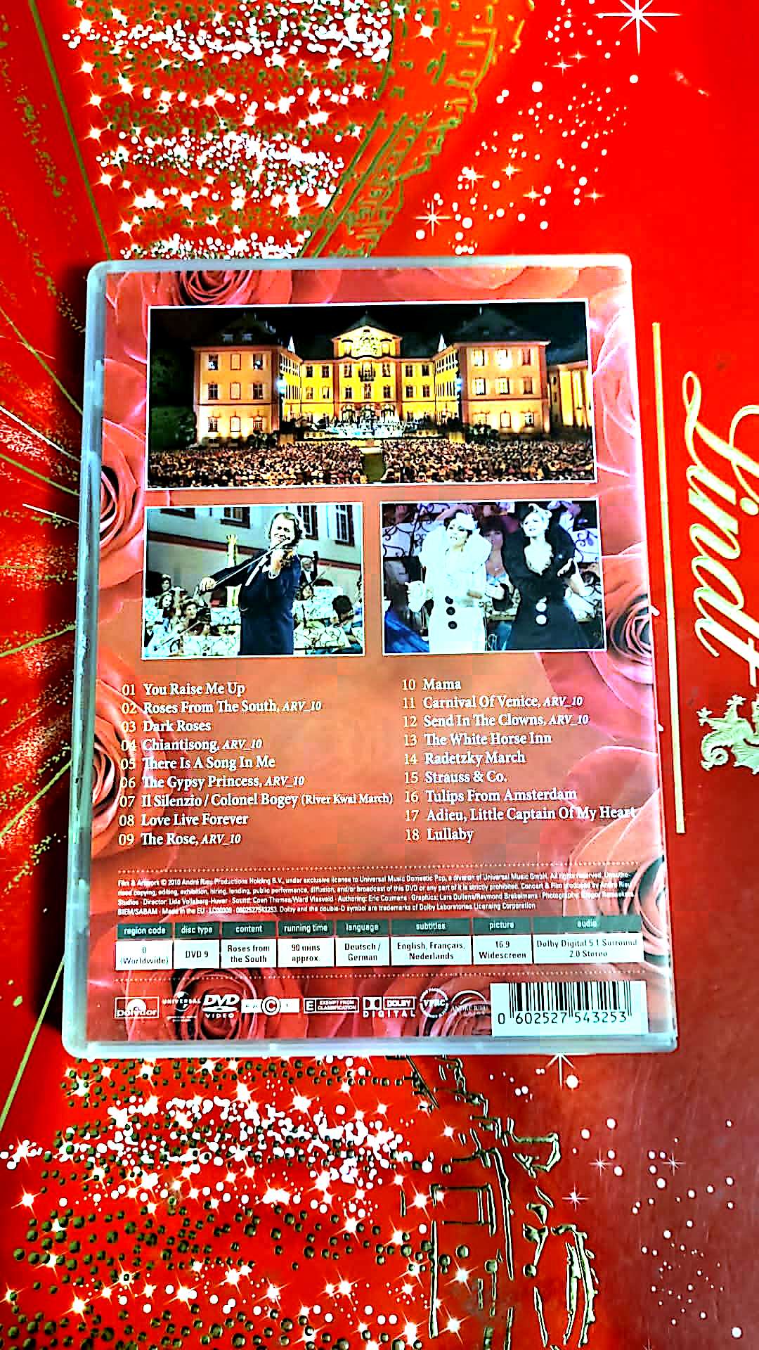 dvd andre rieu roses from the south