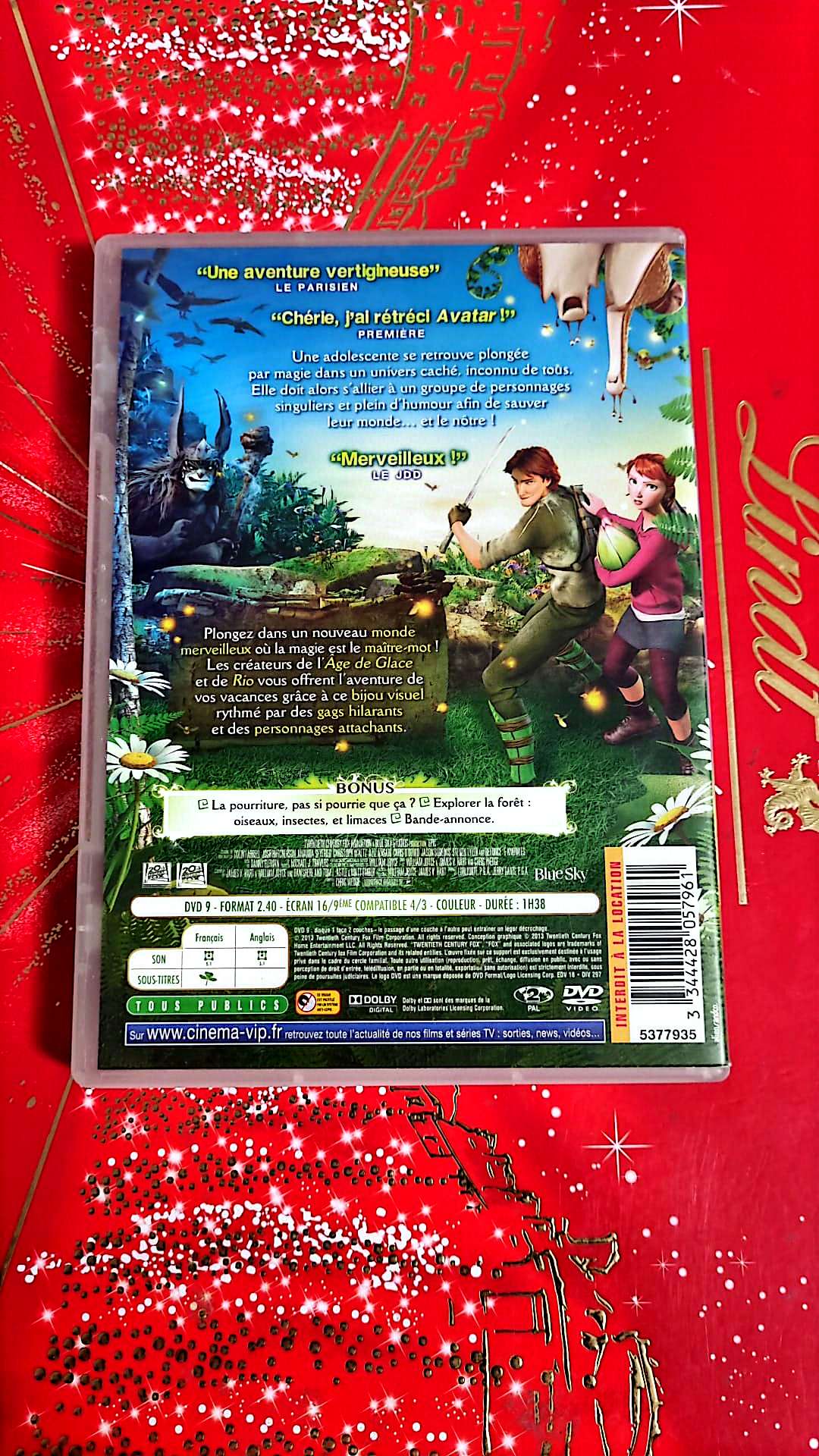 DVD : epic la bataille du royaume secret en