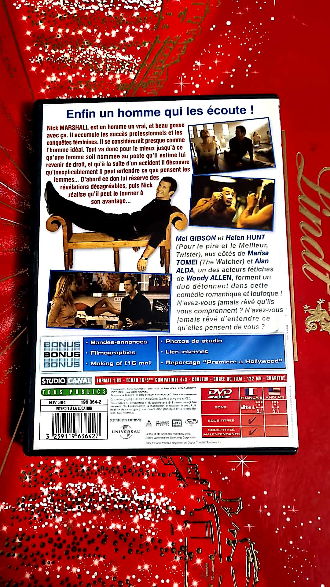 dvd ce que veulent les femmes