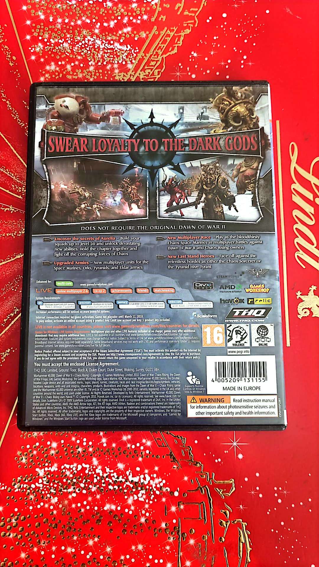 Jeu vidéo PC : dawn of war chaos Il rising pc
