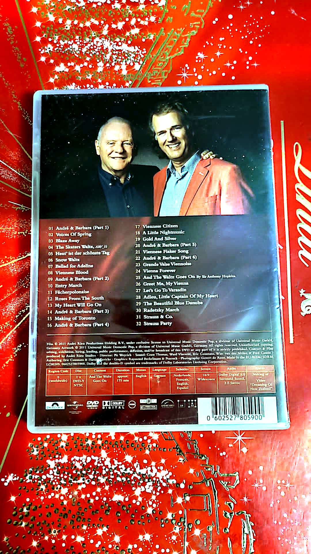 dvd andre rieu and the waltz goes on