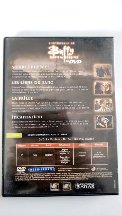 Buffy contre les Vampires – Intégrale Saison 5 – DVD 2 (Ep. 5 à 8) | Éditions Atlas • 20th Century Fox
