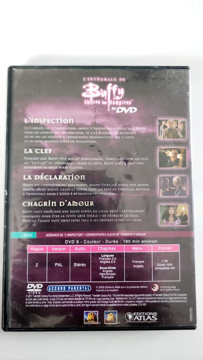Buffy contre les Vampires – Intégrale Saison 5 – DVD 4 (Ep. 12 à 15) | Éditions Atlas • 20th Century Fox