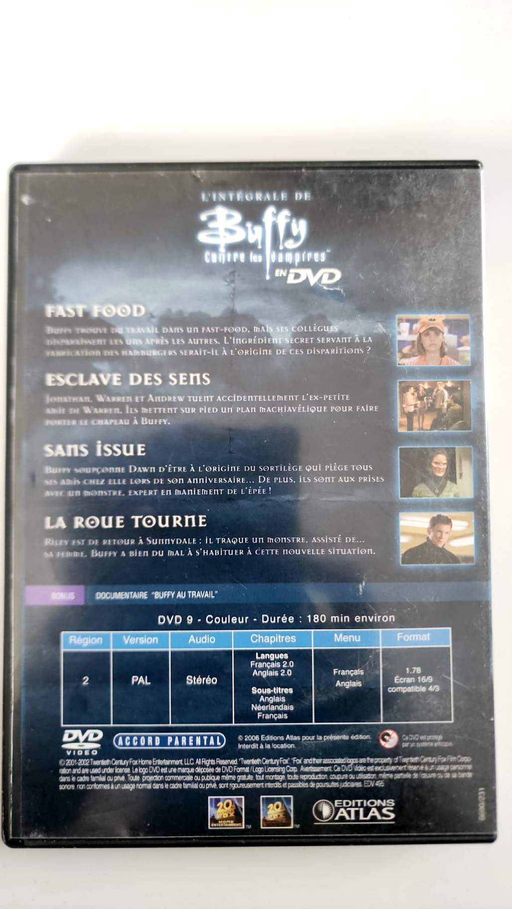Buffy, la cazavampiros – Temporada 6 completa – DVD 4 (Ep. 12 a 15) | Éditions Atlas • 20th Century Fox