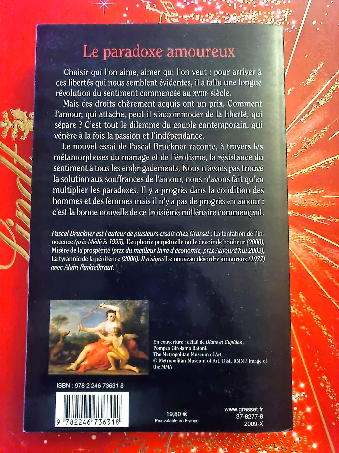 Le paradoxe amoureux – Pascal Bruckner – Essai – Livre Broché