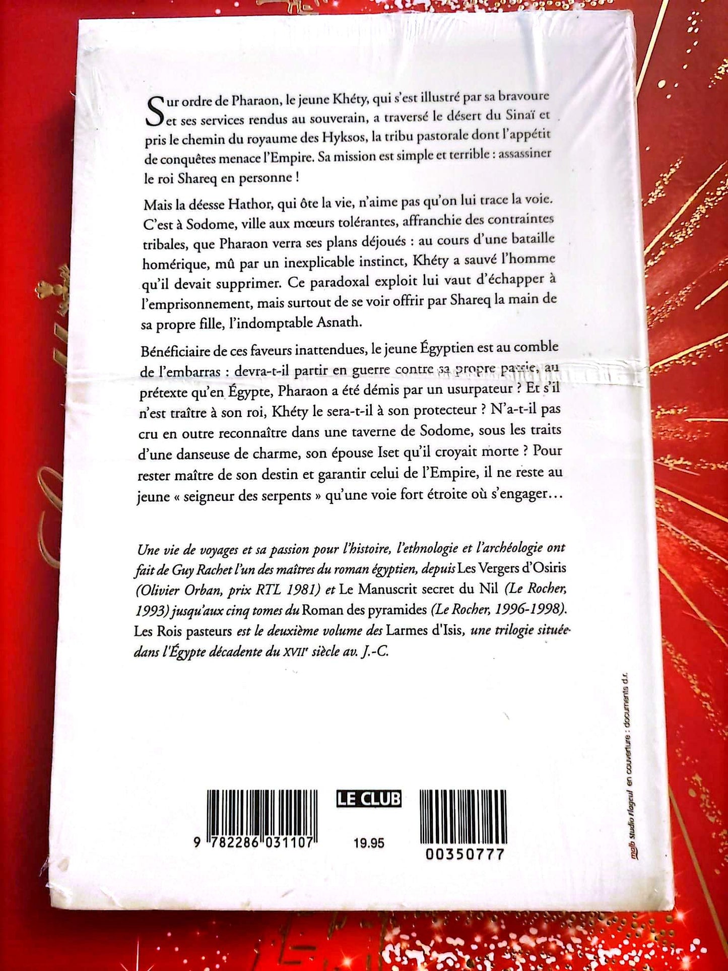 Les Rois Pasteurs – Guy Rachet – Tome 2 Les Larmes d’Isis – Roman Historique – Livre Broché