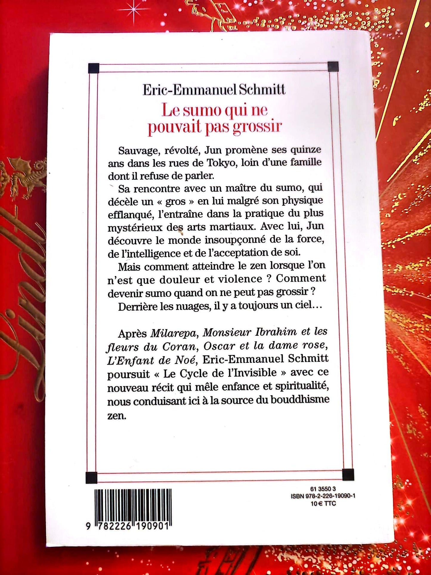 Le sumo qui ne pouvait pas grossir – Éric-Emmanuel Schmitt – Roman – Livre Broché