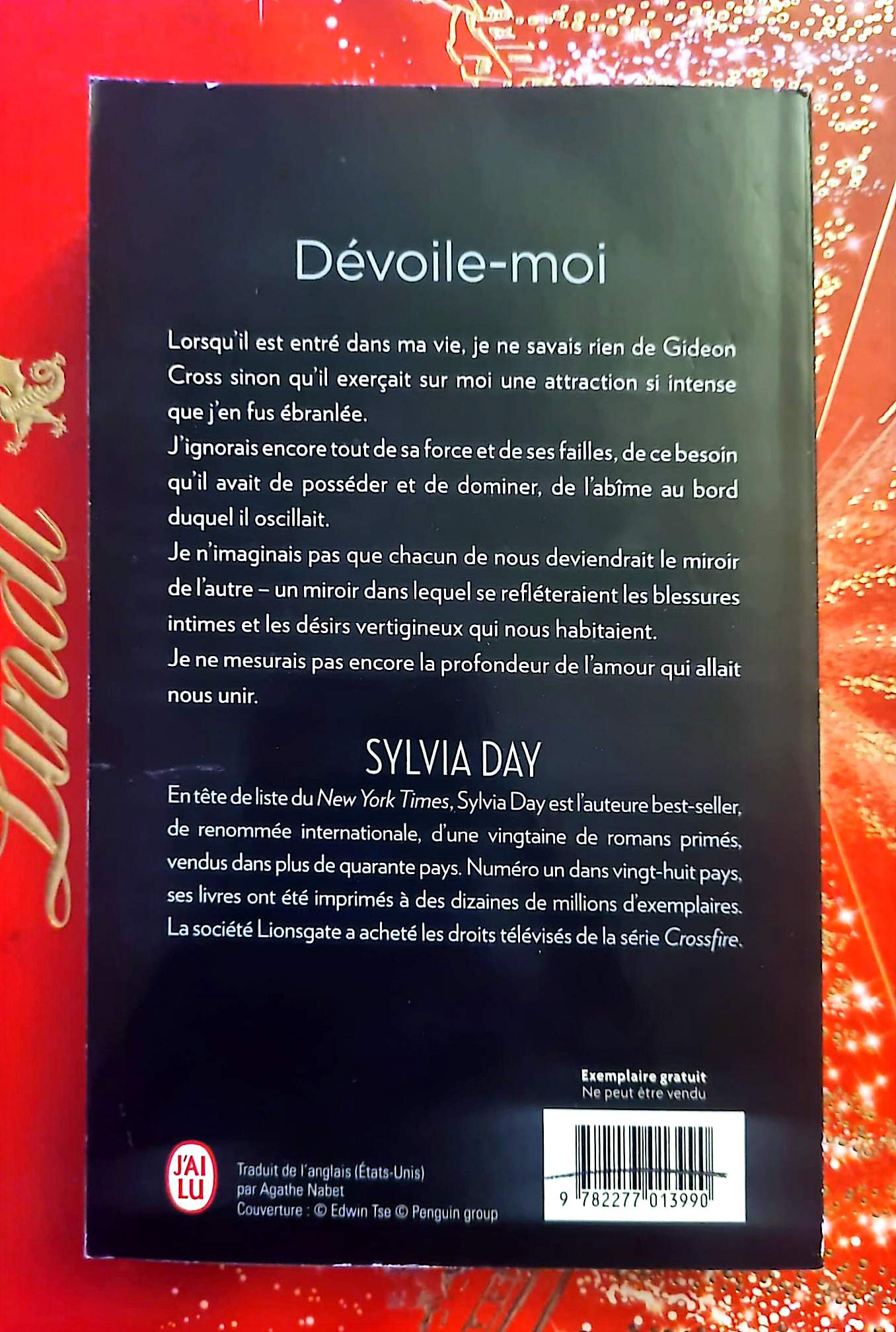 Dévoile-moi – Sylvia Day – Série Crossfire – Roman Érotique – Livre de Poche