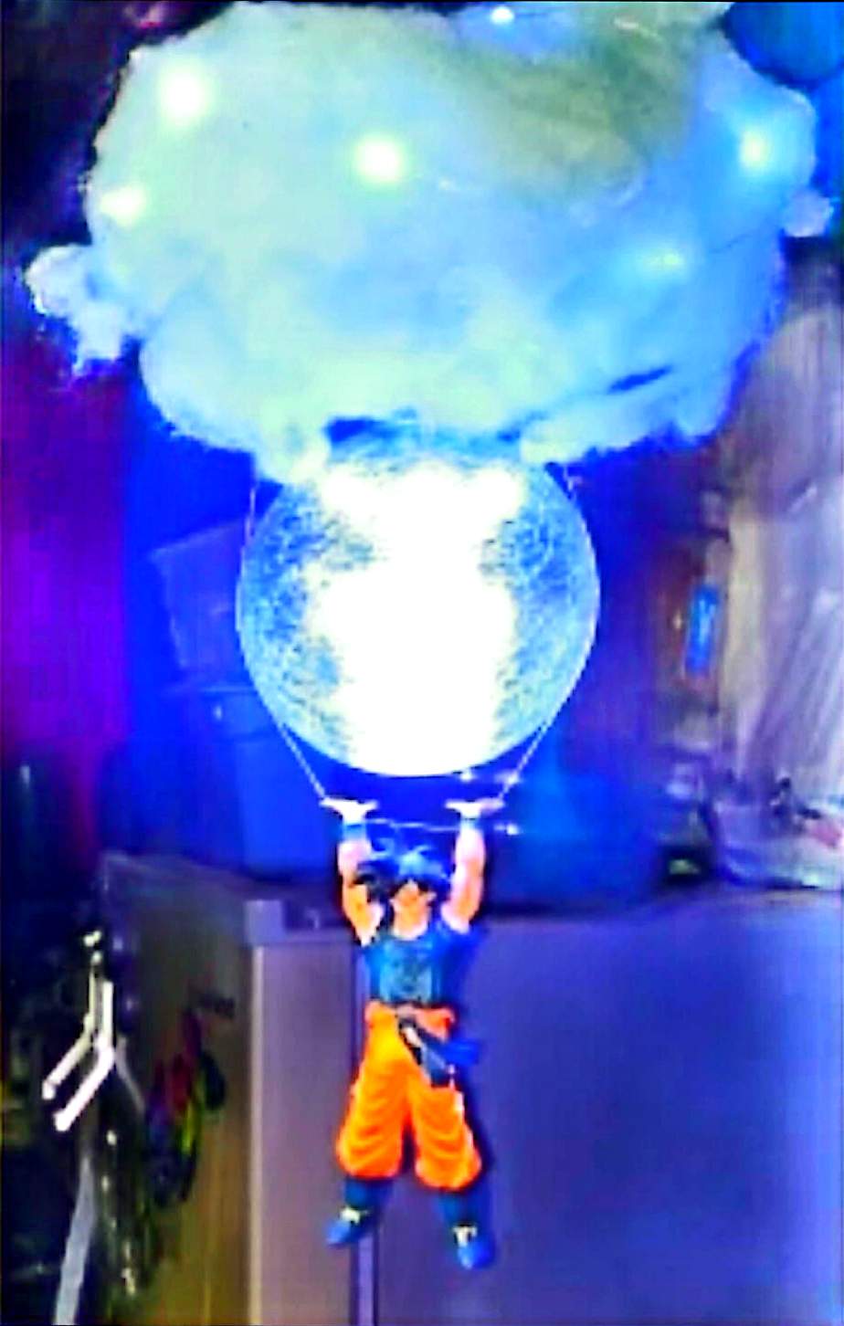 Lampe Figurine Dragon Ball – Goku Genki Dama – Éclairage LED Décoratif – Figurine Lumineuse