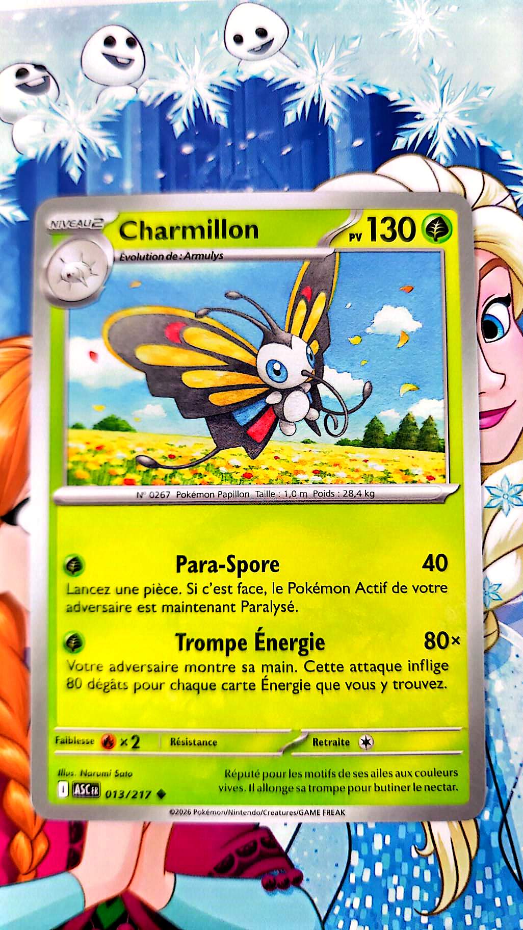 Carte Pokémon Charmillon 013/217 – Carte Jeu TCG Évolution Rare