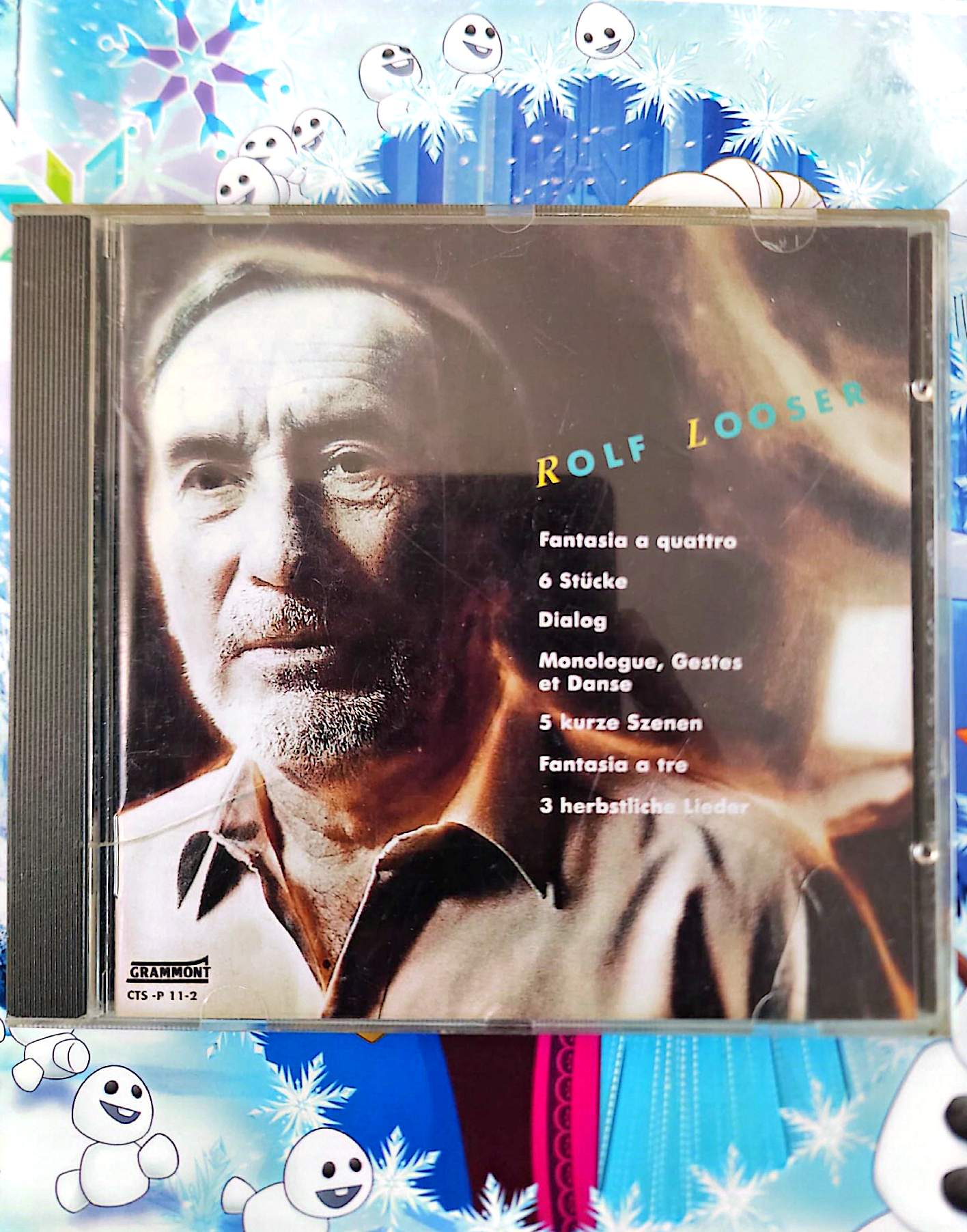 Rolf Looser CD Audio Classique Contemporain Gramont Stereo Import Suisse Musique Instrumentale