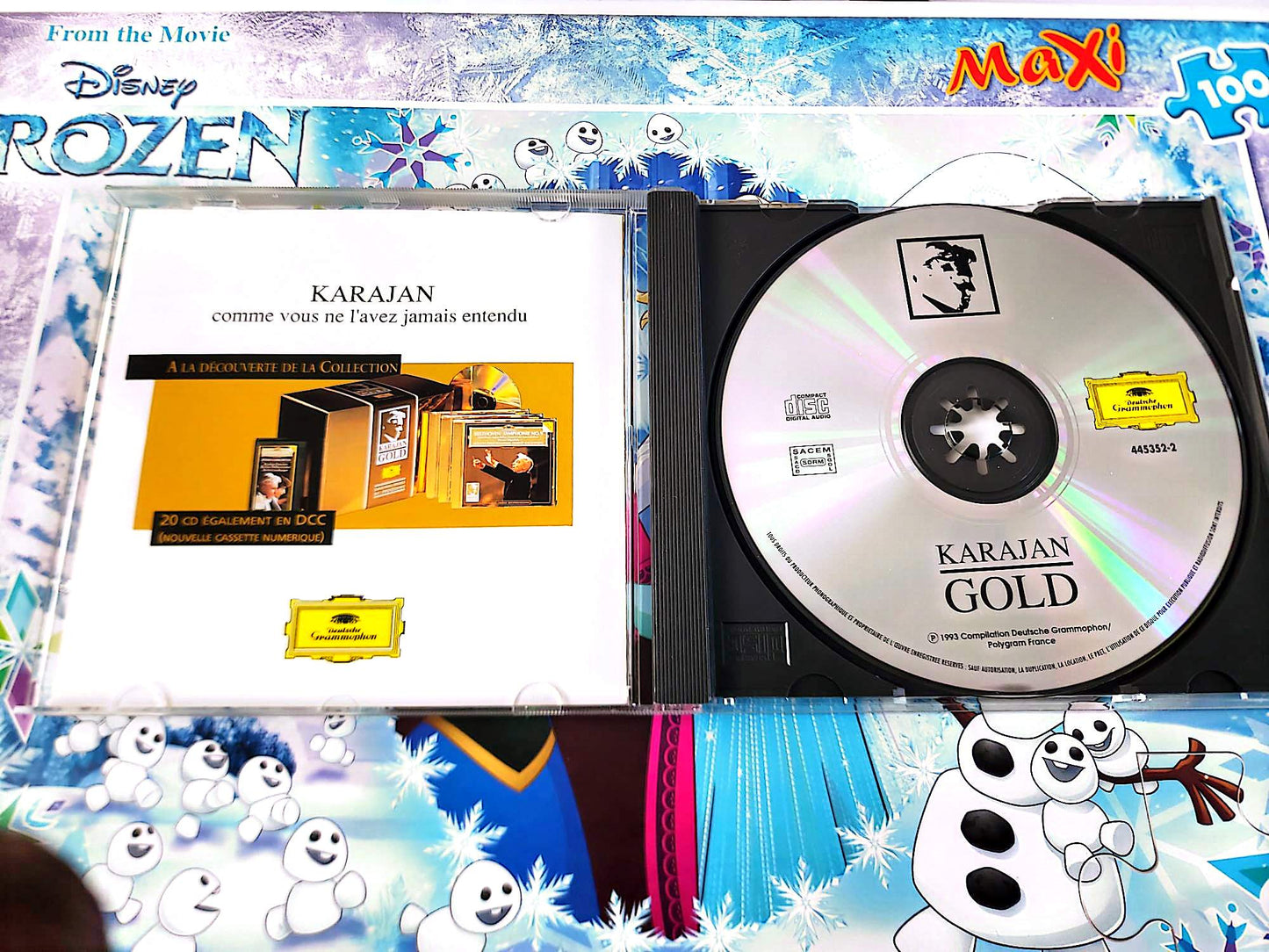 Karajan Gold CD Audio Musique Classique Herbert Von Karajan Deutsche Grammophon Beethoven Strauss Debussy