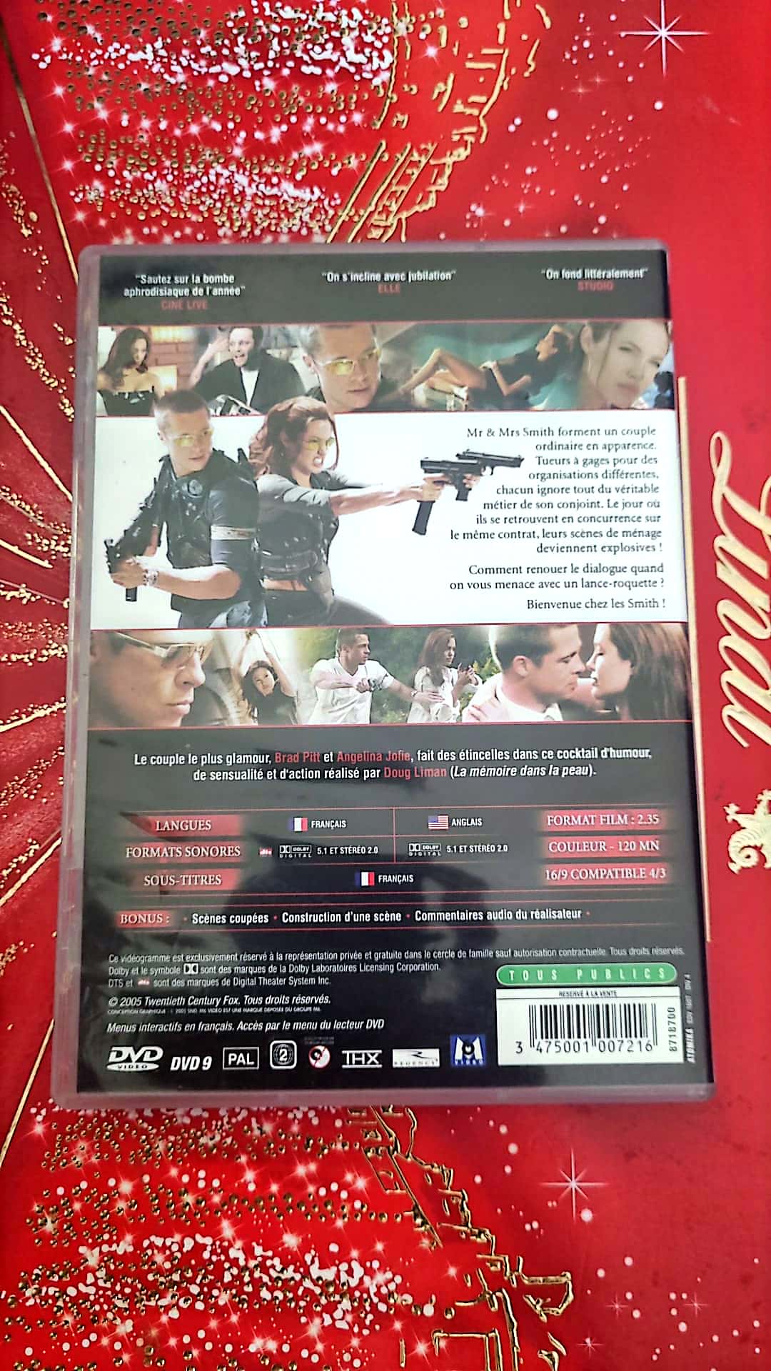 DVD : Mr et Mrs Smith