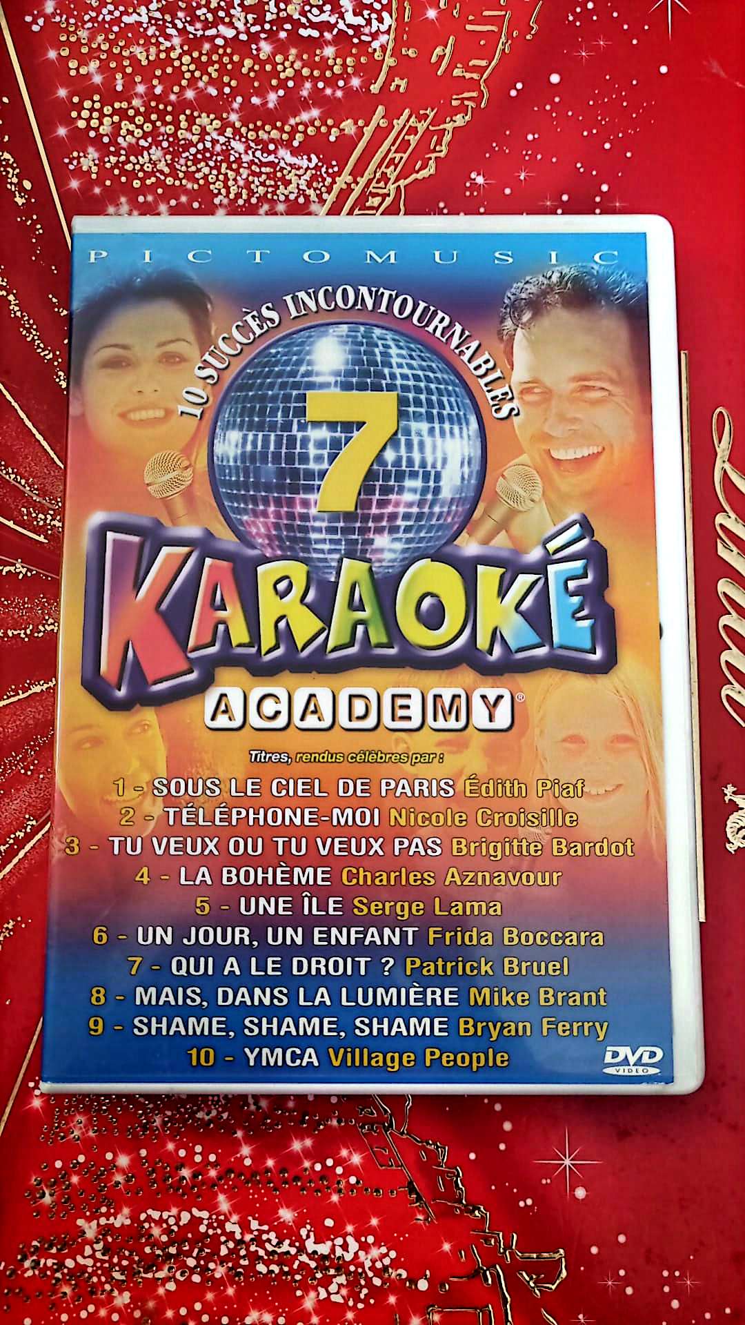 DVD 10 succès incontournable 7 Karaoké academy