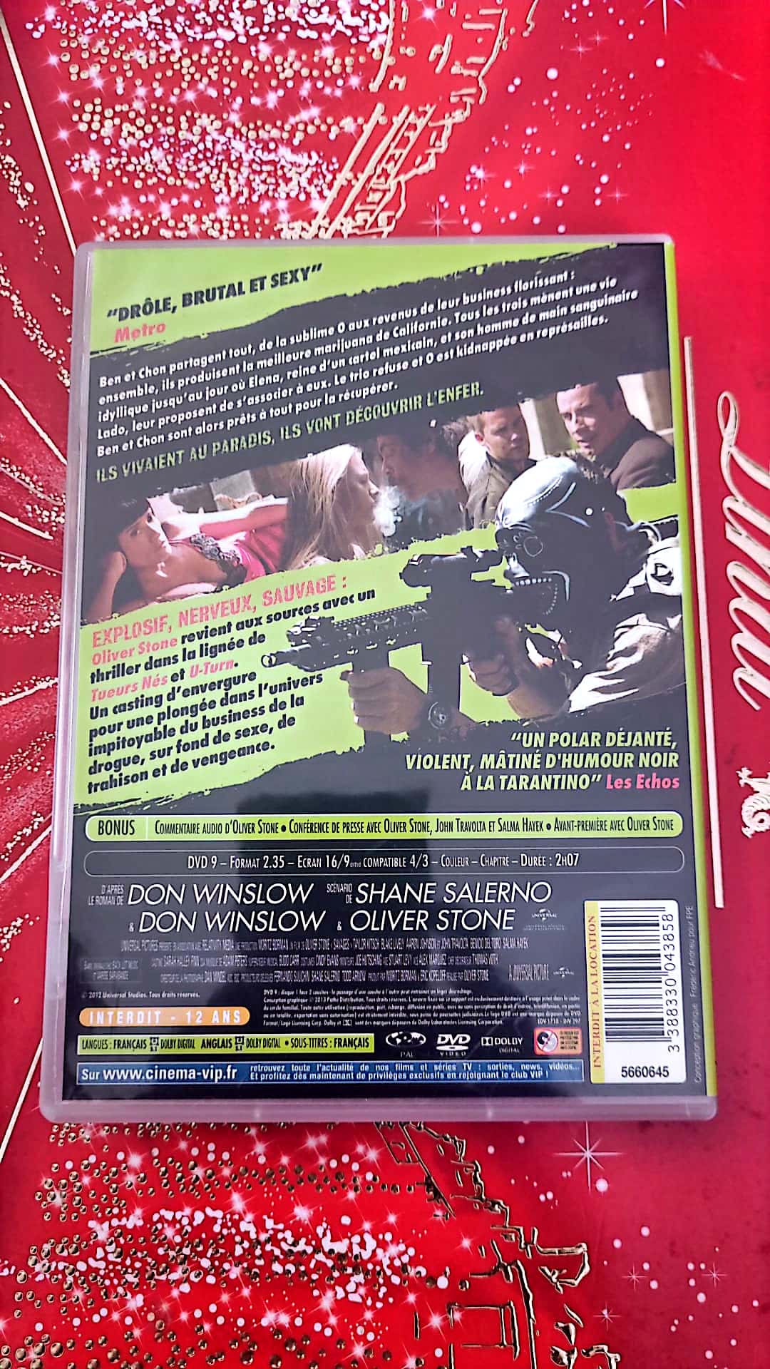 DVD savages Olivier stone