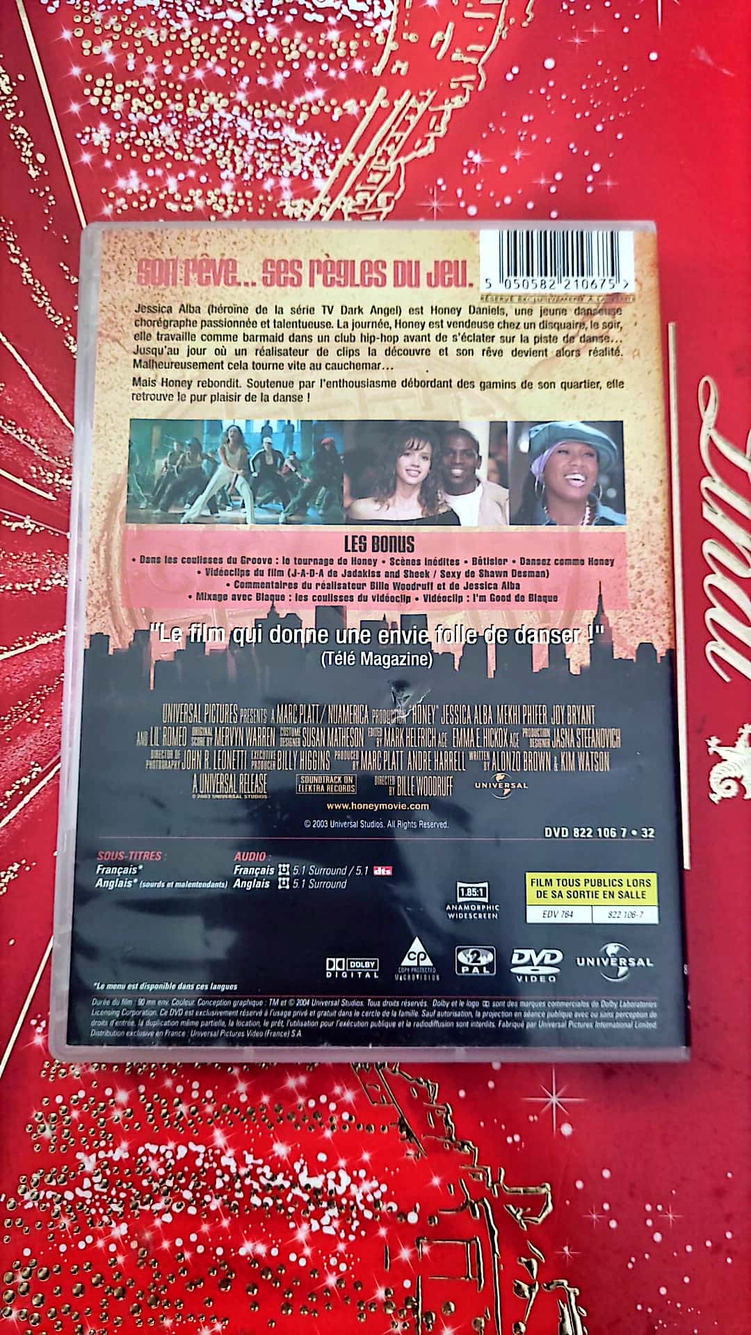 DVD Jessica Alba honey