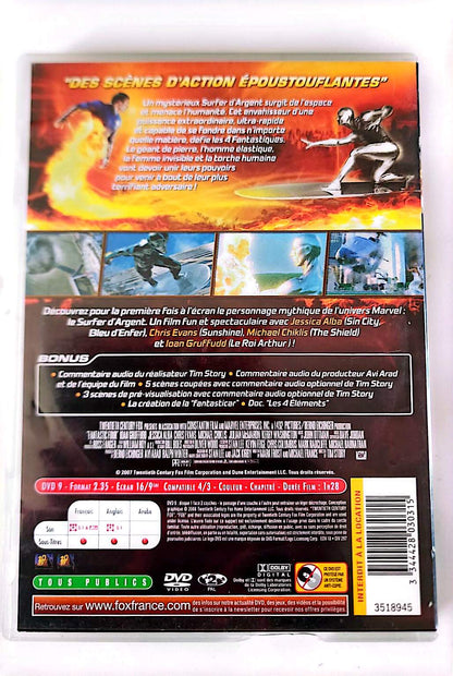 Les 4 Fantastiques et le Surfer d’Argent – DVD – 20th Century Fox – Jessica Alba, Chris Evans – Zone 2 PAL