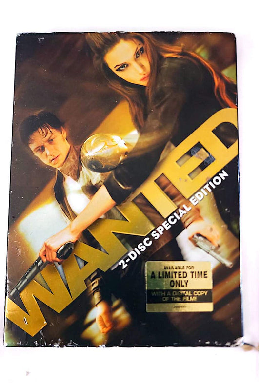 Wanted – DVD Édition Spéciale 2 Disques + Copie Numérique – Universal Pictures – James McAvoy, Angelina Jolie – NTSC Zone 1