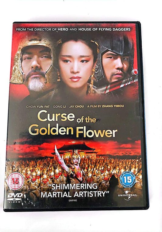 Curse of the Golden Flower – DVD – Universal Pictures – Chow Yun-Fat, Gong Li, Jay Chou – Zhang Yimou – Zone 2 PAL