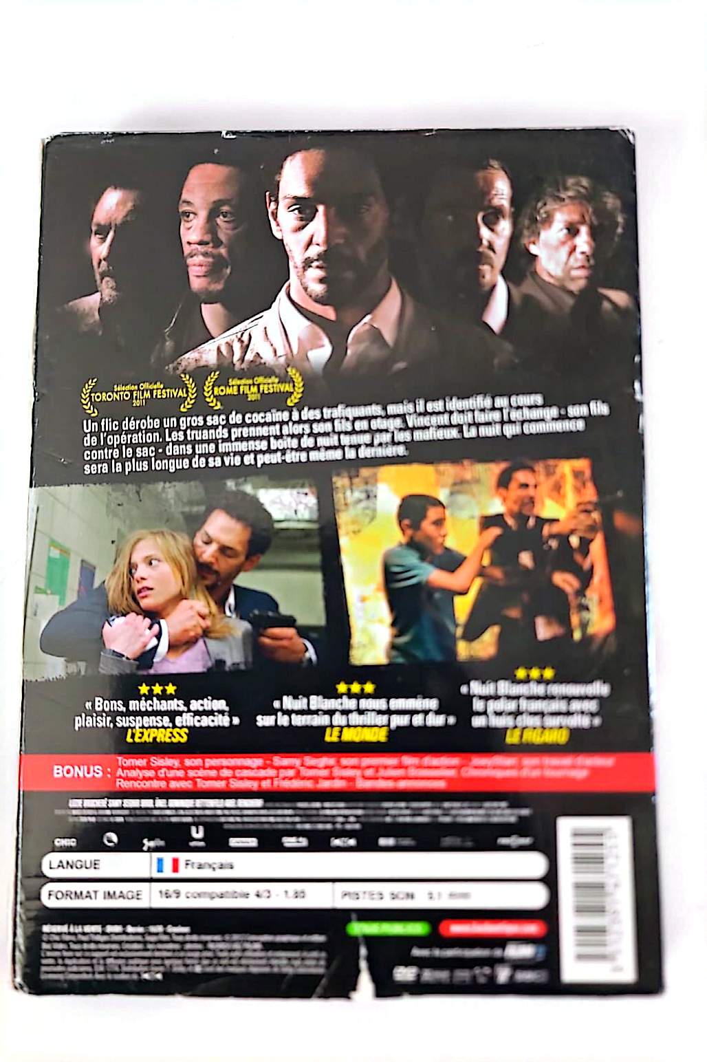 Nuit Blanche – DVD – Thriller Policier – Tomer Sisley – Frédéric Jardin – CHIC Films
