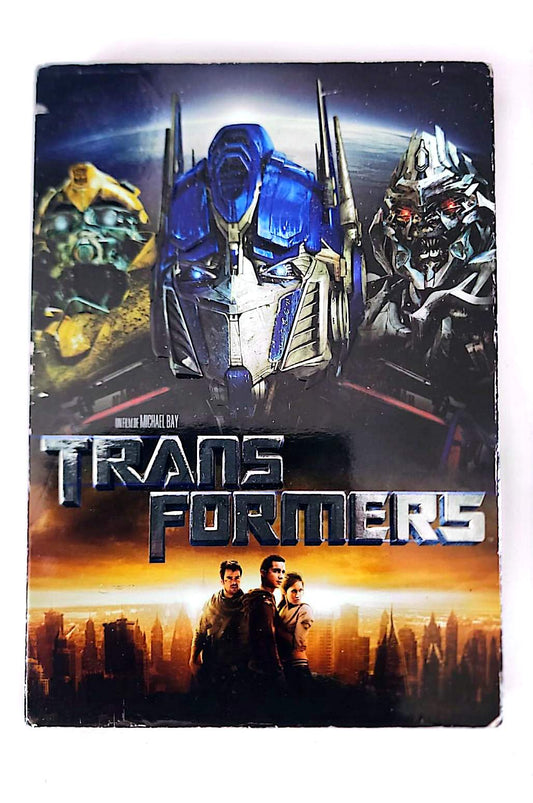 Transformers – DVD – Paramount Pictures – Shia LaBeouf, Megan Fox – Michael Bay – Zone 2 PAL
