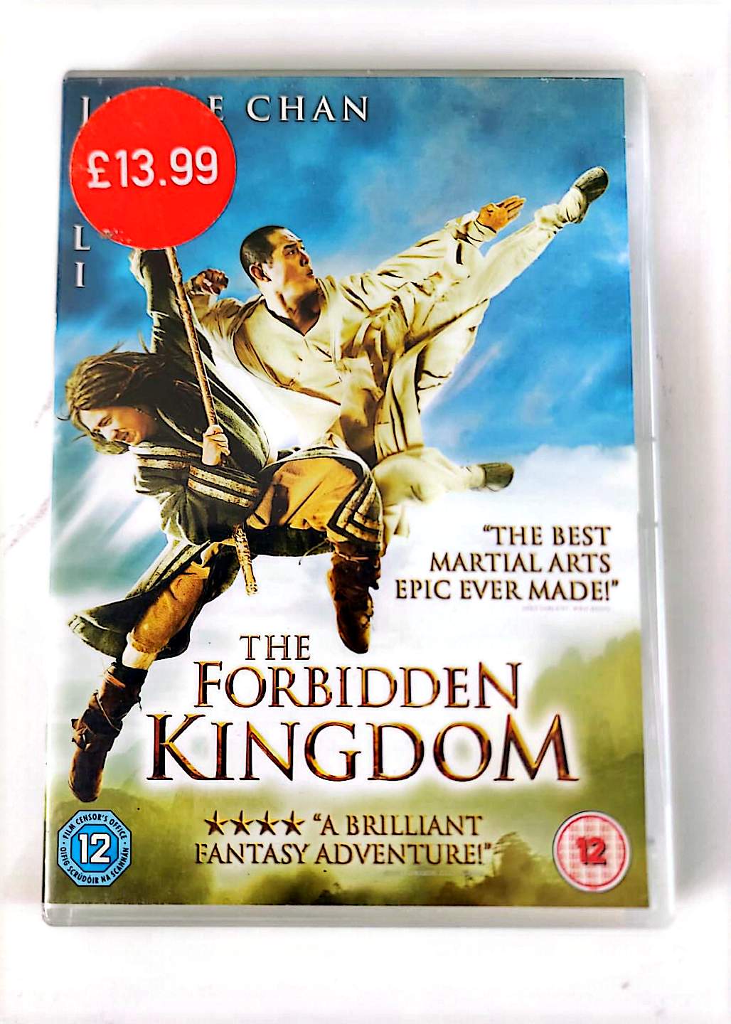 The Forbidden Kingdom DVD – Jackie Chan, Jet Li – Action Arts Martiaux – Zone 2 VO