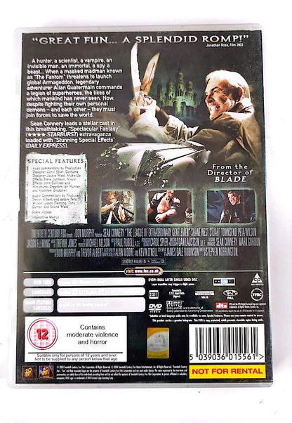 The League of Extraordinary Gentlemen DVD – Sean Connery – Action Fantastique – Zone 2 VO