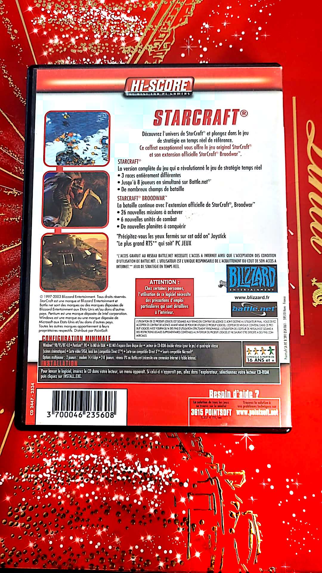 Jeu vidéo PC : StarCraft