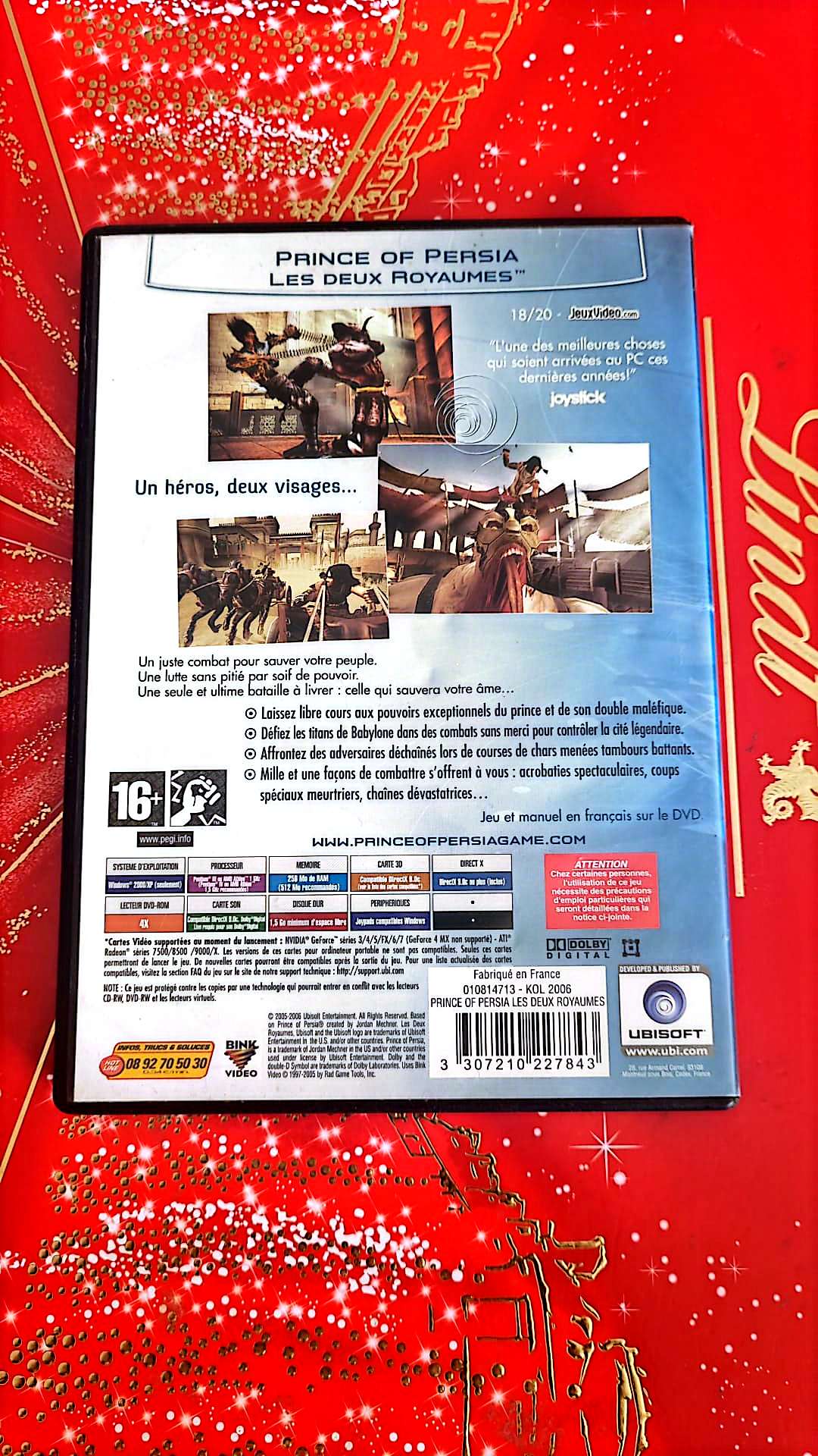 Jeu vidéo PC : prince of persia les deux royaumes jeu PC