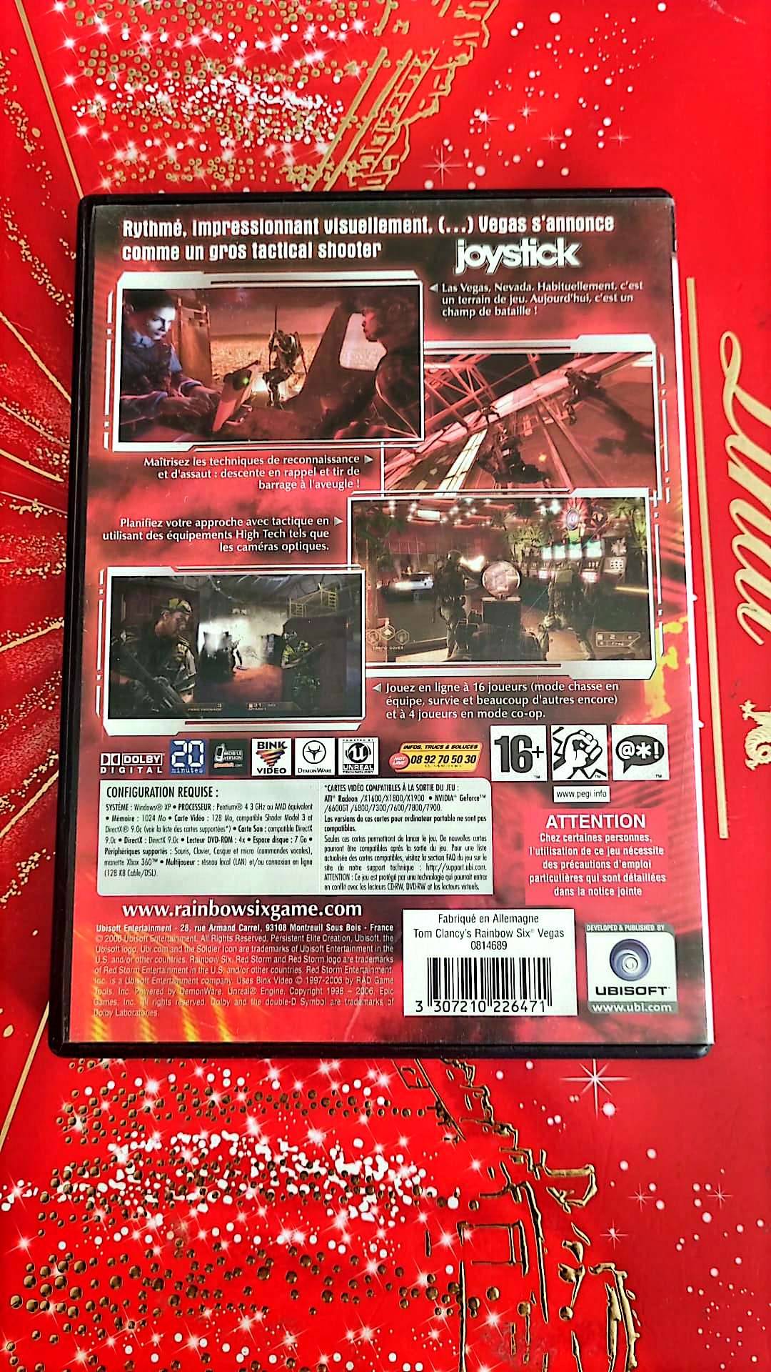 Jeu vidéo PC : tom clancy's rainbow six vegas jeu PC