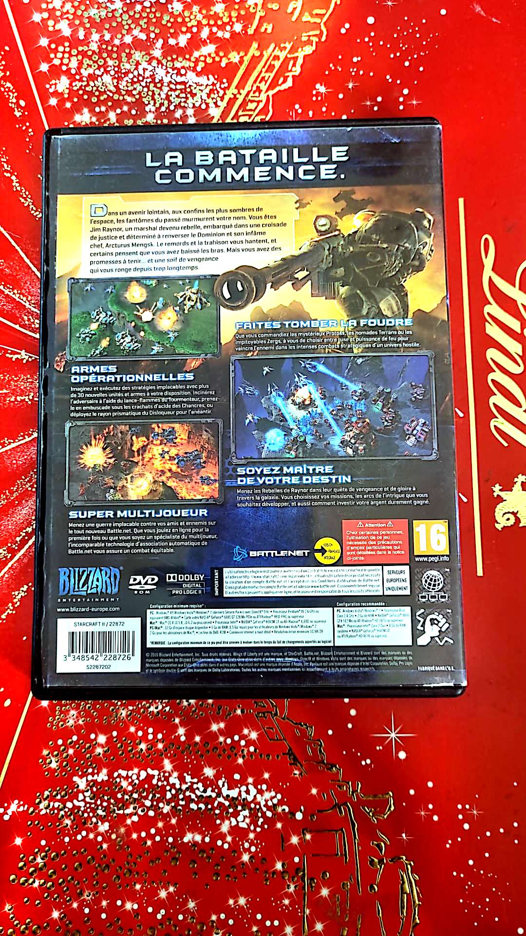 Jeu vidéo PC : star craft II wings of liberty