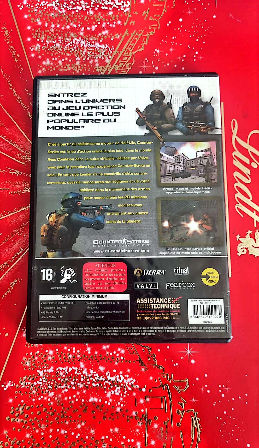 Jeu vidéo PC : counter strike condition zero gameplay pc