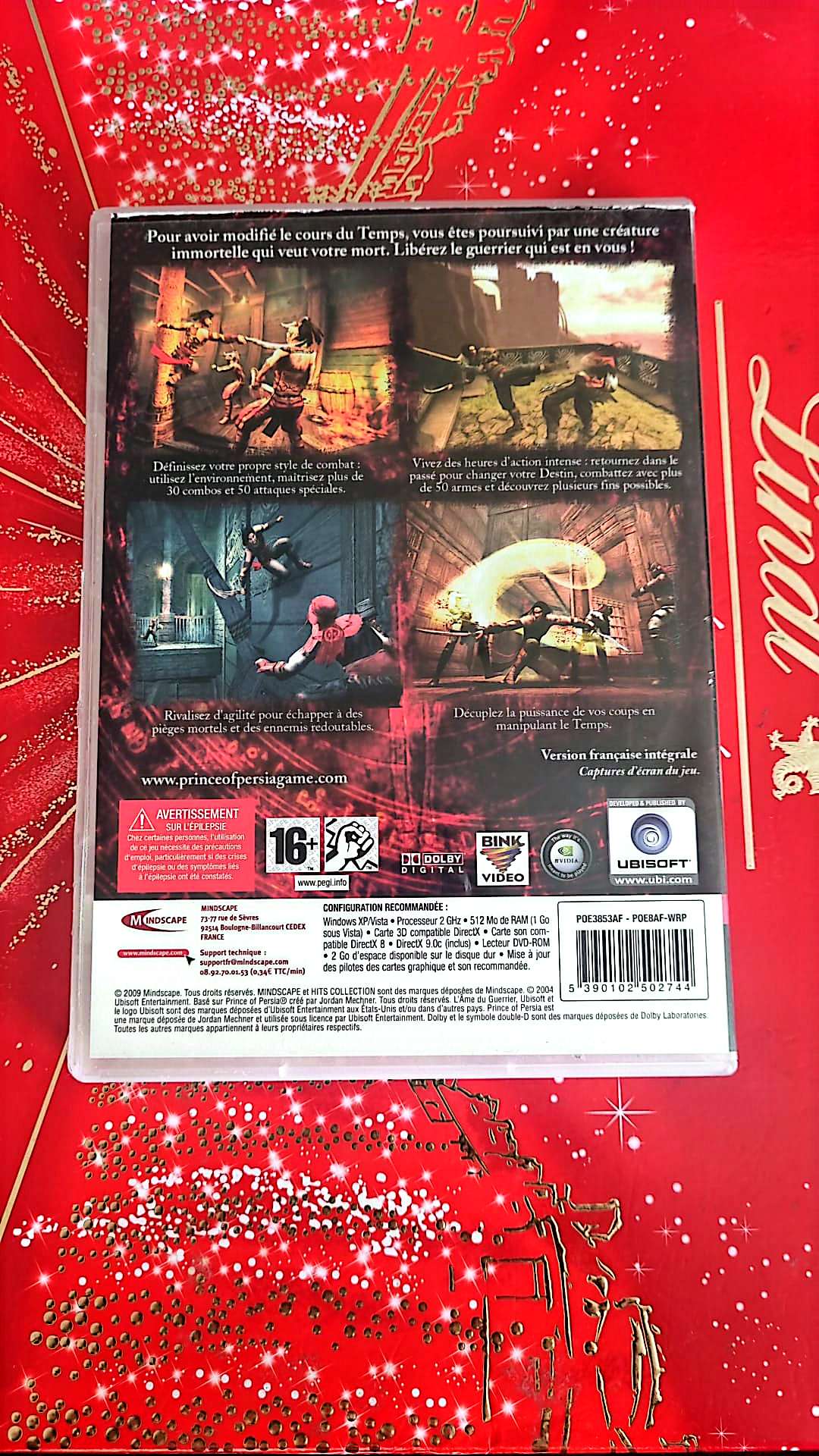 Jeu vidéo PC : prince of persia l'ame du guerrier jeu pc