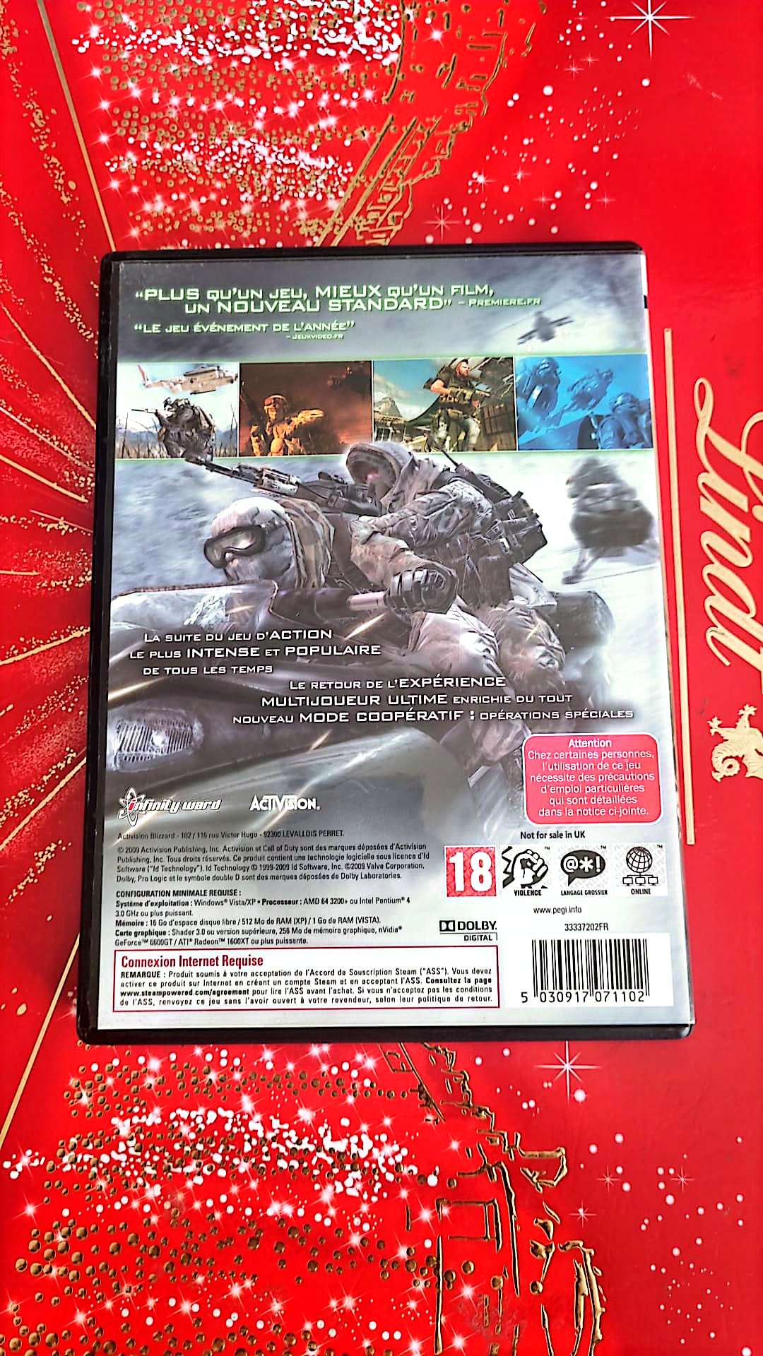 Jeu vidéo PC : call of duty modern warfare 2 pc