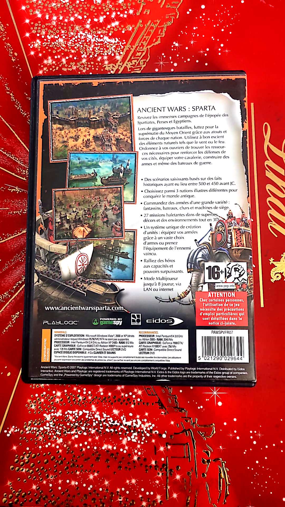 Jeu vidéo PC : ancient wars sparta