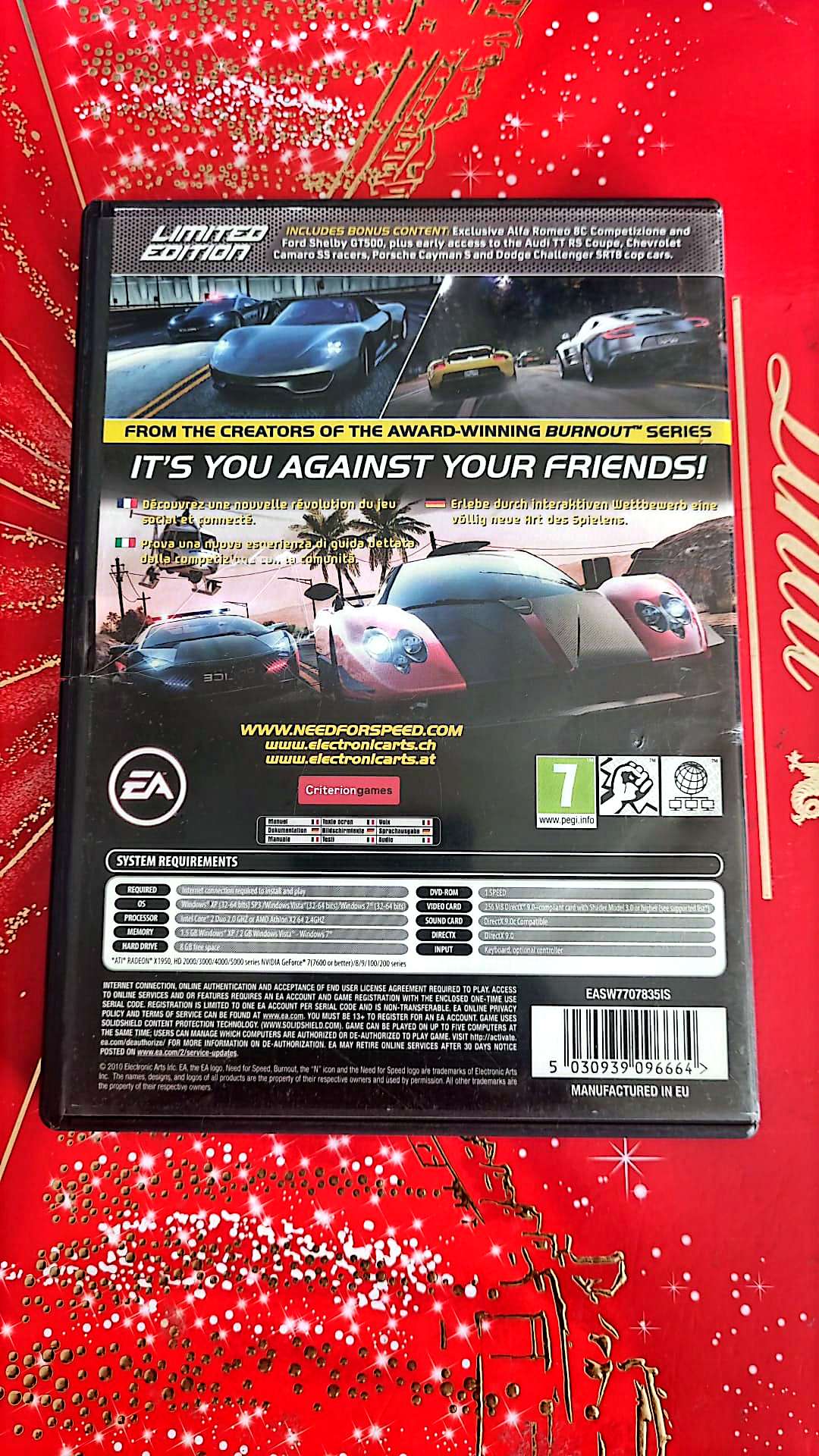 Jeu vidéo PC : need for speed hot pursuit jeu PC