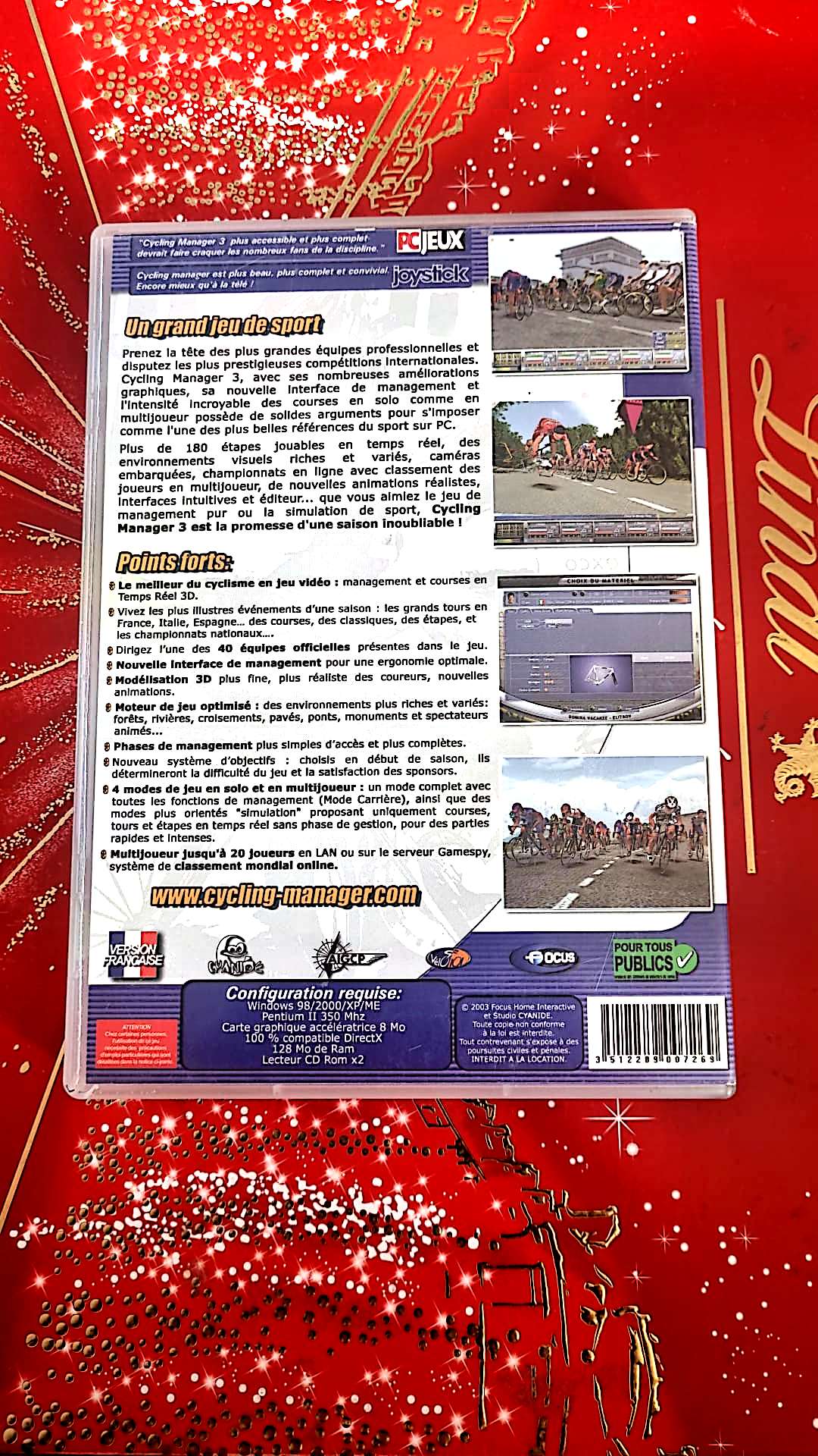 Jeu vidéo PC : cycling manager 3 saison 2003-2004