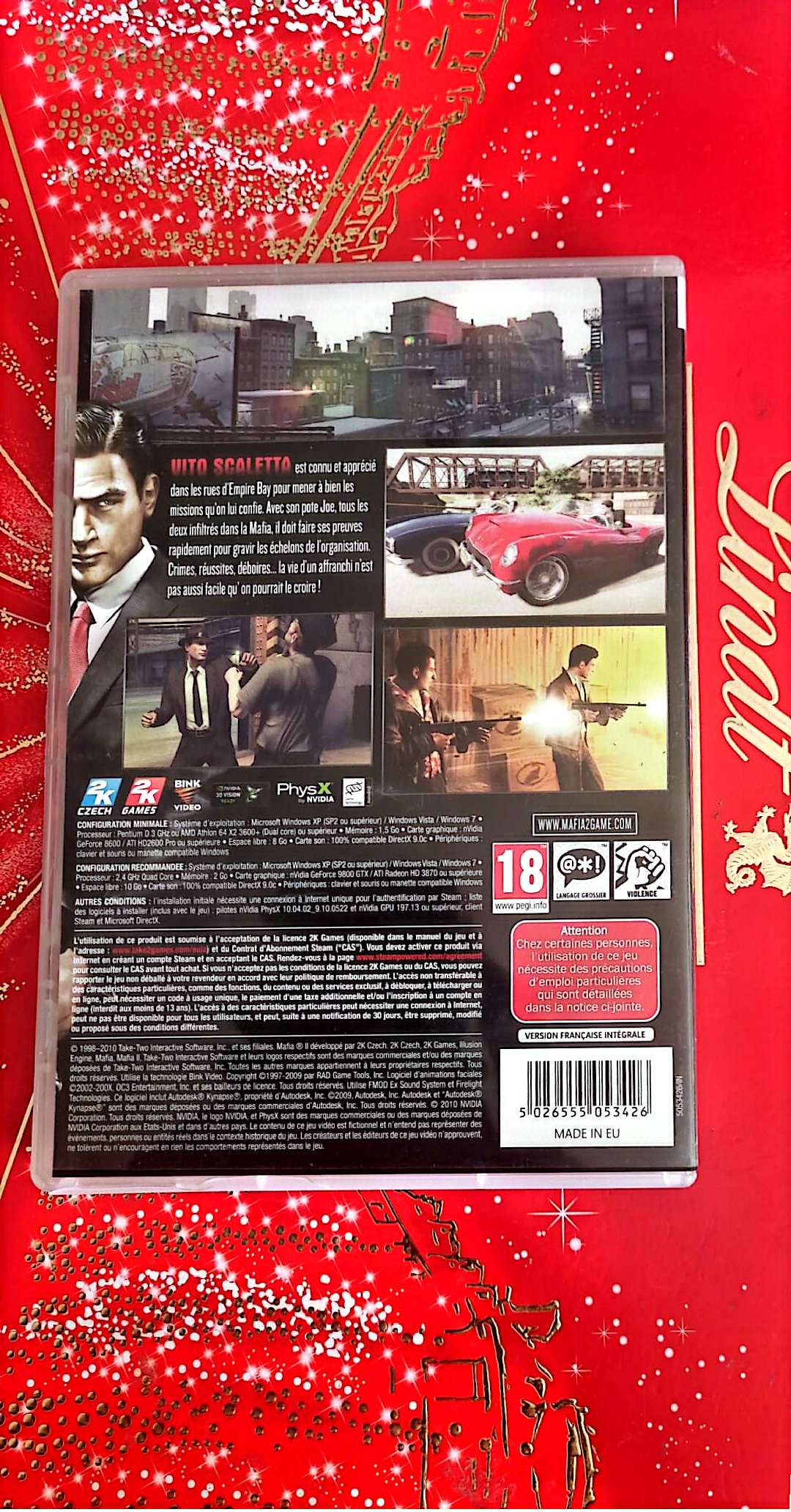 Jeu vidéo PC : Mafia II pc
