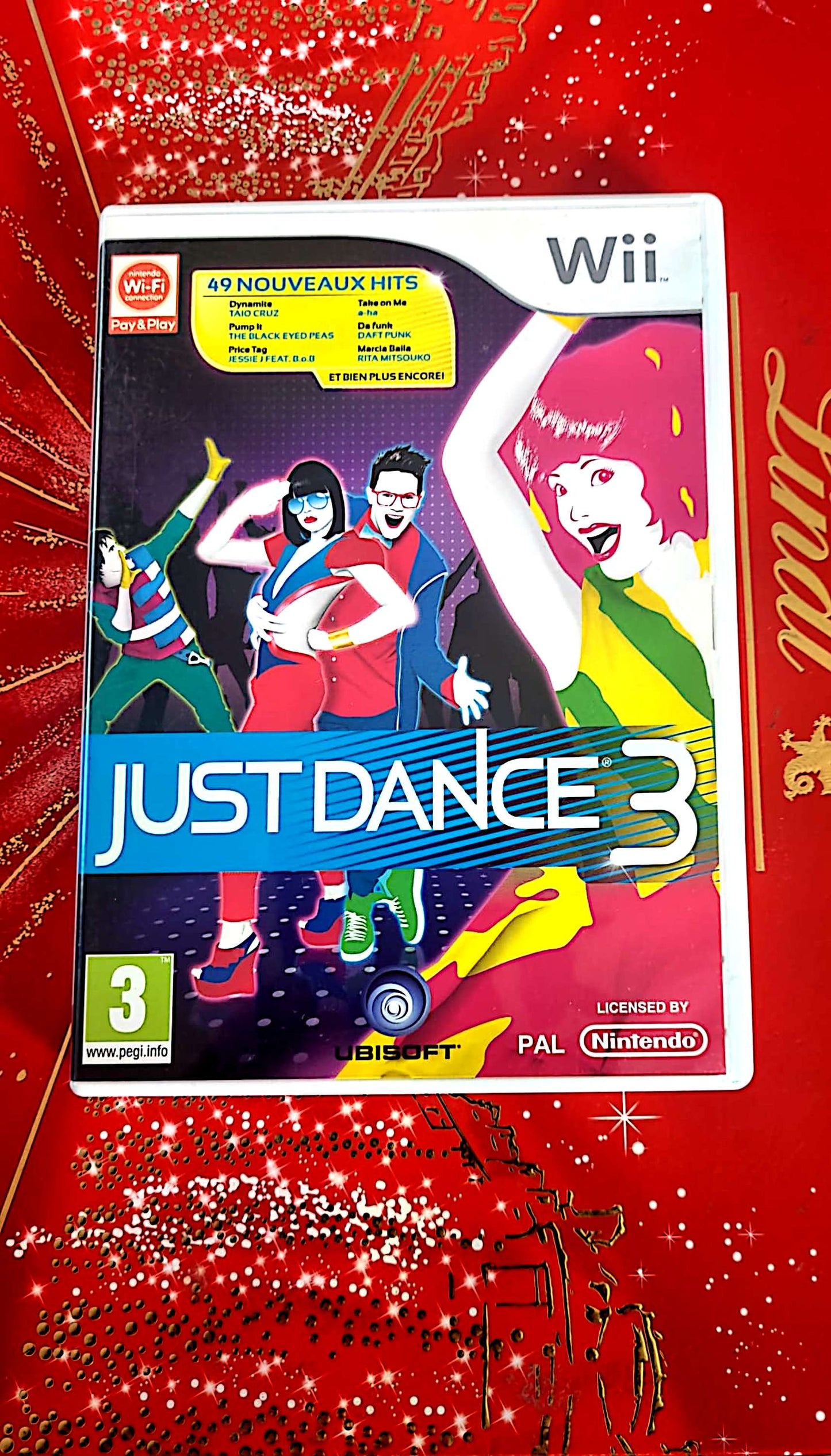Jeu vidéo Wii : just dance 3
