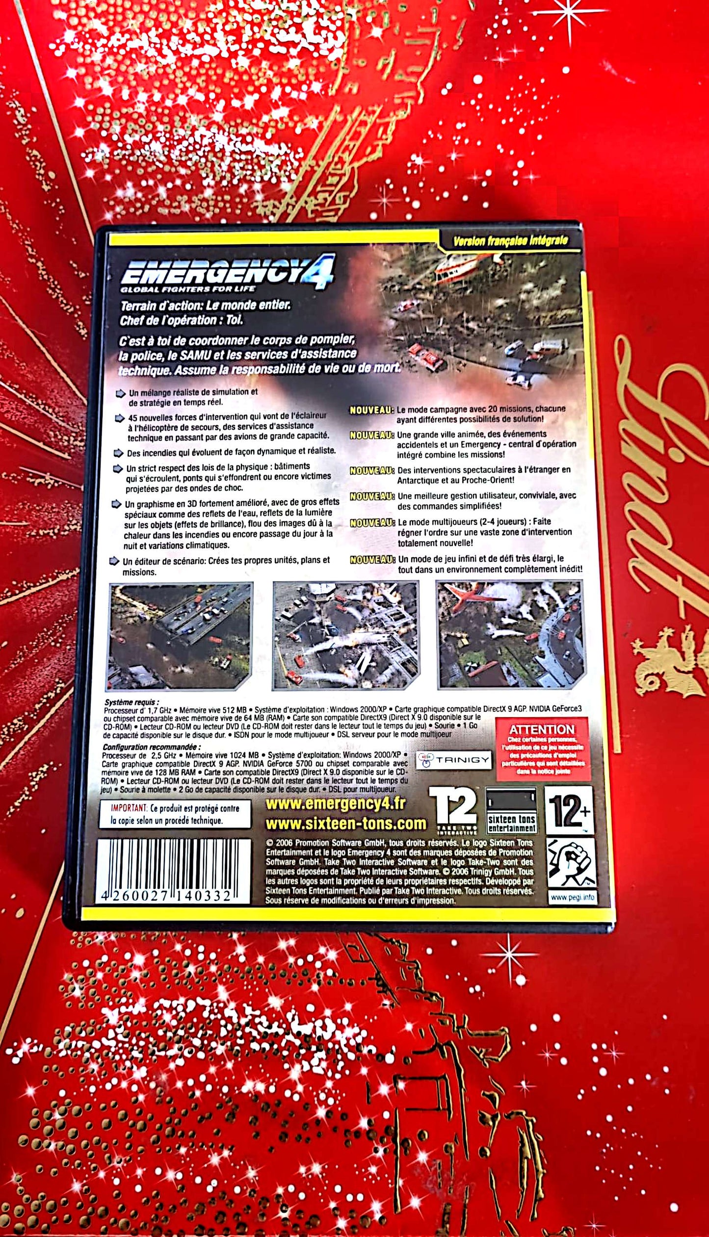 Jeu vidéo PC : emergency 4 global fighters for life